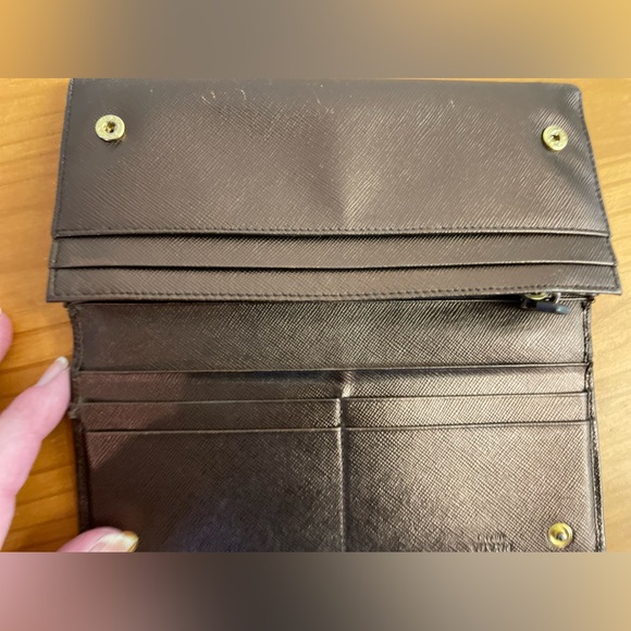 Prada Bronze Leather Wallet - Picture 5 of 14